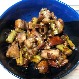 鶏胸肉とタケノコの煮物